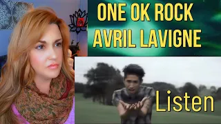 First Reaction ~ One Ok Rock & Avril Lavigne ~ Listen ( Fan video)