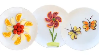 Beautiful and easy fruit arrangement and plate arrangement training