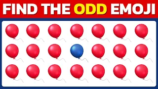 Find The Odd Emoji Out | Find The Odd Emoji Quizzes | Odd One Out Puzzle #11