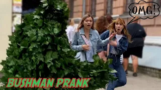 Bushman Prank #26 Funny reactions in Ukraine | Пранк в Украине