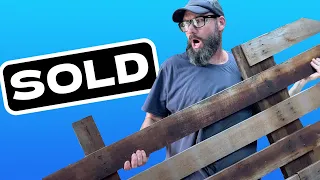 Turning 40 skateboards and pallets into $1000