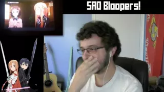Let's Watch SAO 2 Bloopers (Try Not To Laugh Challenge)