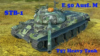 STB-1 ● E 50 Ausf. M ● T57 Heavy Tank - WoT Blitz UZ Gaming