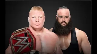 WWE No Mercy 2017 Brock Lesnar vs Braun Strowman Universal Champion Ship Match