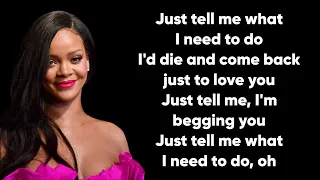 Rihanna - Born Again (Lyrics Paroles)