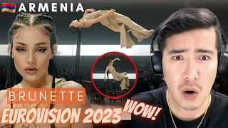 [REACTION] Eurovision 2023  🇦🇲 Brunette - Future Lover | Armenia | Official Music Video |