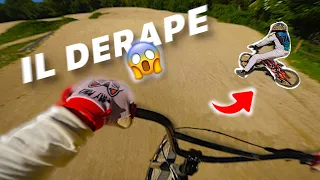 IL Dérape en BMX RACE !! ( Il a eu de la chance... )