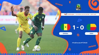 Senegal 🆚 Benin Highlights - #TotalEnergiesAFCONU20 Quarter-finals