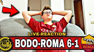 “VERGOGNATEVI!!!!” - BODO GLIMT - ROMA 6-1 - Live-Reaction