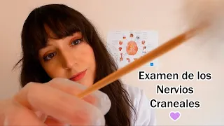 ⭐ASMR [Sub] Examen de los Nervios Craneales en Español (Soft Spoken)