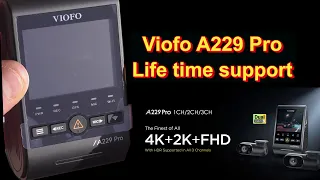 Viofo A229 Pro Unboxing with Full Menu step through