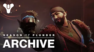 Destiny 2 Cutscene Archive - Season of Plunder (Season 18)