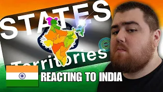 Reacting To The States + Territories of India EXPLAINED Geography Now -  India Reaction 🇮🇳 #india