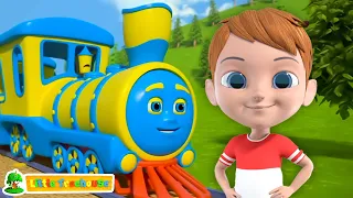 Räder am Zug Lustiges Lernen Fahrzeuglied + Mehr Animierte Videos für Babys