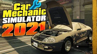 Amazing NEW Car Mechanic Game is Here! (Car Mechanic Simulator 2021 Gameplay)