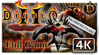 Diablo 2 Lord of Destruction Hardcore Necromancer Summoner | Full Walktrough 4K