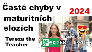 Chyby v maturitních slozích 2024