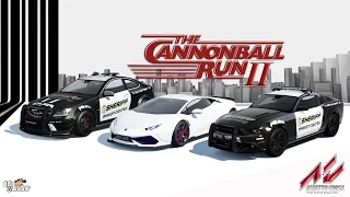 Assetto Corsa 1.9 The Cannonball Run II at Black Cat County