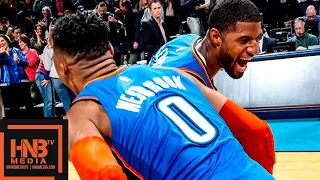 Oklahoma City Thunder vs Utah Jazz Full Game Highlights | Feb 22, 2018-19 NBA Season