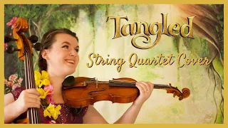 Kingdom Dance from "Tangled" | String Quartet Cover | Sarah Insalaco Olsen