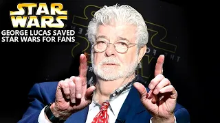 George Lucas Just Honored Star Wars Fans! This Is Unexpected (Star Wars Explained)