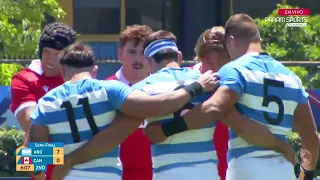 Argentina vs Canada ▷ 2023 - Pan American Games 7s (Highlights) Semi-Finals