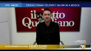 Ucraina, Andrea Scanzi: "Zelensky bravo guitto, ho dubbi sulla sua capacità politica. Non ho ...