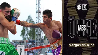 Rey Vargas defends WBC Super Bantam Title vs Ronny Rios - #Quickjabs