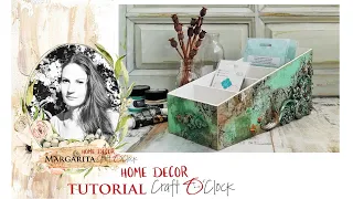 Home Decor Organizer - Video Tutorial by Margarita Shkludova