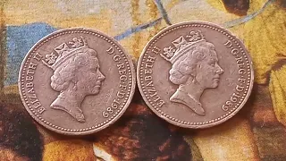 👉$$55,000,00👈 If You Have it ! very rare error coin U.K Elizabeth II One Penny 1989 worth big money
