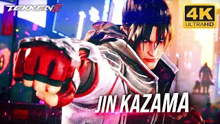 TEKKEN 8 — Jin Kazama Gameplay Trailer (4K 60FPS)