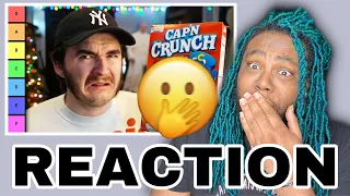 Schlatt's Cereal Tier List | JOEY SINGS REACTS