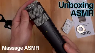 Unboxing ASMR - Rode Procaster Microphone