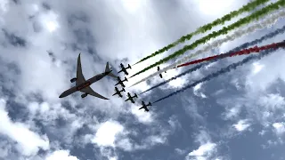 (4K) Etihad Airways Flyover at 2022 Formula 1 Abu Dhabi Grand Prix