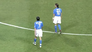 Francesco Totti & Del Piero Show for Italy 🇮🇹 (2004)