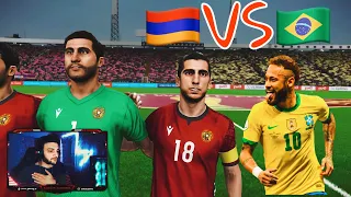 Ուղղակի տեսնելա պետք 🔥Brazilia vs Armenia 🇦🇲 PES 2021