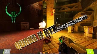 Quake II RTX - On vs Off Comparison