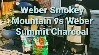 Weber Smokey Mountain vs Weber Summit Charcoal