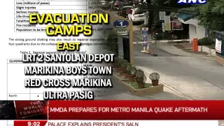 How MMDA is preparing for Metro Manila quake