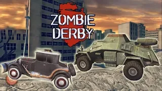 Игры зомби выживание крутая игра Zombie Derby 2 машинки игры гонки