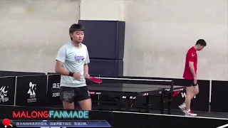 Ma Long training - 2020 WTT #5