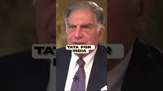 Mr. Ratan Tata :Tata family owns only 2% & people of india 65%  🇮🇳 #tata #humanity