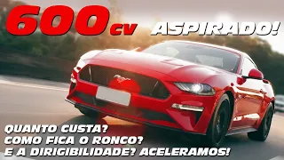 KIT BTS600 É BOM MESMO? ACELEREI O MUSTANG DE 600 cv BY BATISTINHA/BTS SHOP