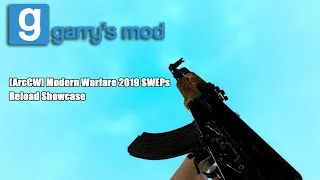 Garry's Mod : [ArcCW] Modern Warfare 2019 SWEPs Reload Showcase