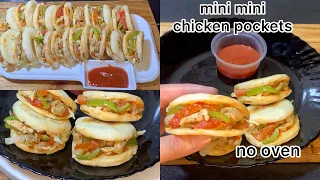 Mini Chicken pocket Recipe|No Oven|Ramadan special|Iftar party special Recipe|Evening snacks|