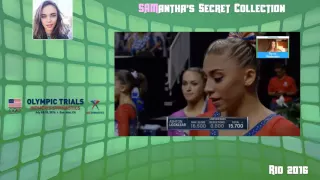 Madison Kocian vs. Ashton Locklear Day 2 Olympic Trials | LIVE 7 10 16