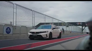 Australian media track day with the FL5 Civic Type R