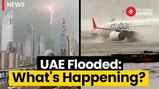 Dubai Rain: Airport Flooded, Roads Shut as Heavy Rains Wreak Havoc in Dubai | Dubai Flood News