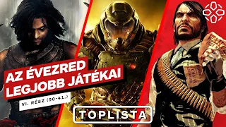 TOPLISTA: Az évezred legjobb játékai VI. (50-41.)