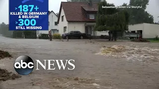 At least 187 dead, 300 still missing after devastating floods in Europe